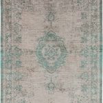 Louis De Poortere tapis, Fading World Jade Oyster 8259, Medallion design