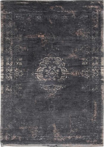 tapis Louis De Poortere LX8263 Fading World Medaillon Mineral Black