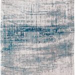 Louis De Poortere tapis, Mad Men Bronx Azurite 8421, Griff design