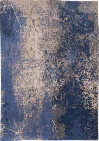 tapis Louis De Poortere LX8629 Mad Men Cracks Abyss Blue