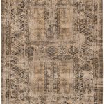 Louis De Poortere tapis, Antiquarian Agha Old Gold 8720, Antiquarian Hadschlu design