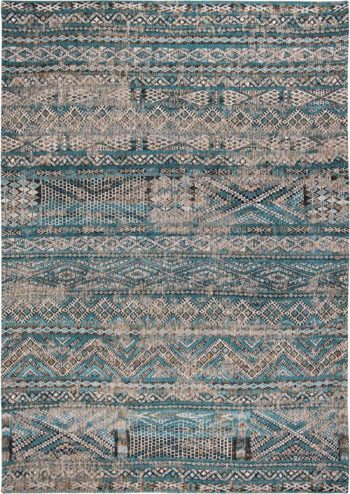 Louis De Poortere tapis LX 9110 Antiquarian Kilim Zemmuri Blue