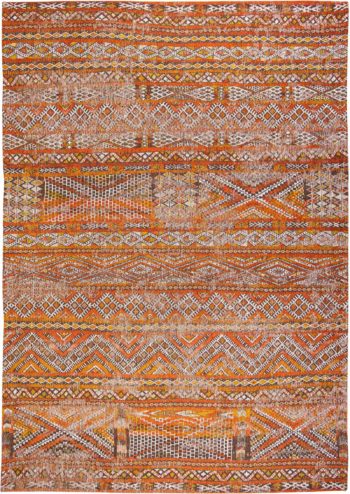 Louis De Poortere tapis LX 9111 Antiquarian Kilim Riad Orange