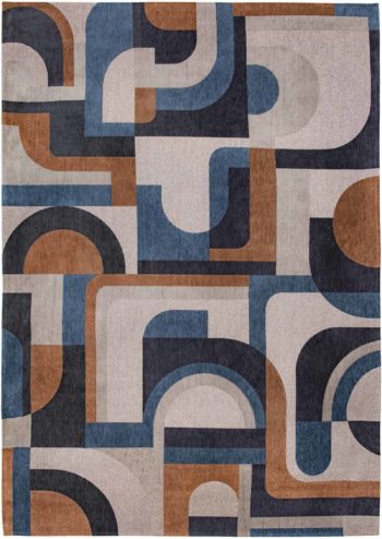 Louis De Poortere tapis LX 9196 Nuance Module Camel Blue