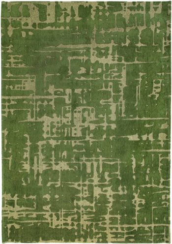 Louis De Poortere tapis LX 9202 Structures Baobab Perrier Green