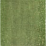 Louis De Poortere tapis, Structures Alta Green 9249, Trammel design